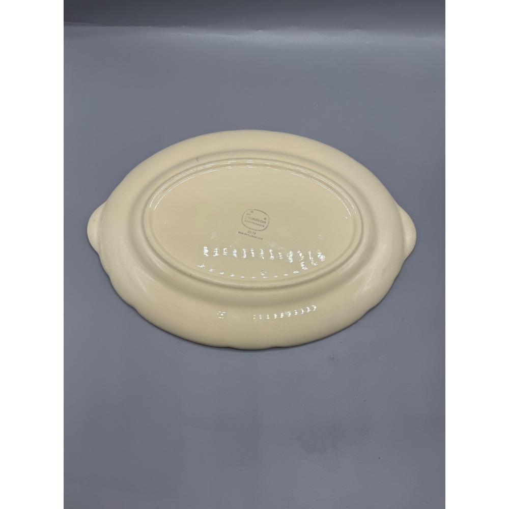 Franciscan Desert Rose Oval Serving Platter 23-73 made‎ in USA pink vintage 1973 - Picture 2 of 3